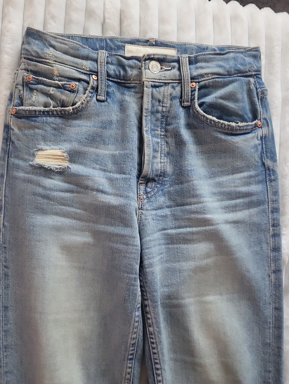 Mother Superior The Tomcat The Confession Crop Jeans - Picture 14 of 16